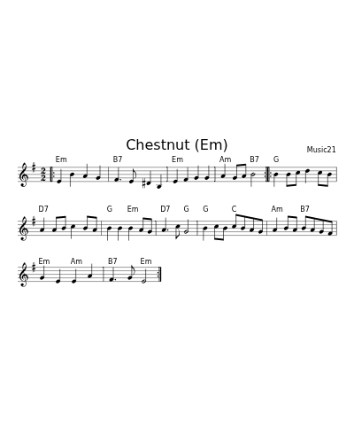 Chestnut (Em)