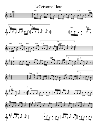\vCetvorno Horo