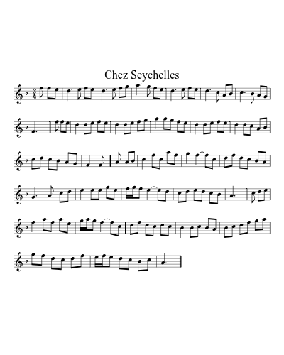 Chez Seychelles (Version 3)