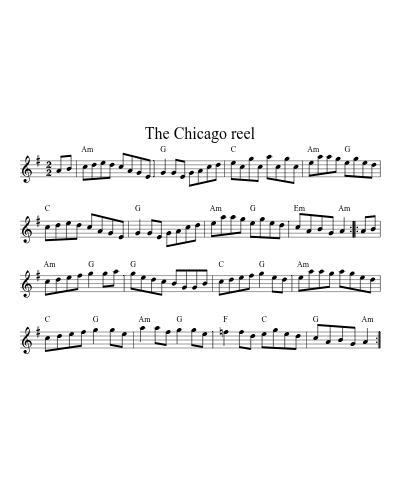 The Chicago reel (Version 6)