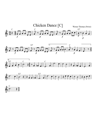 Chicken Dance [C]