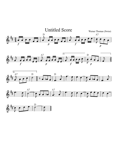 Chicken Dance C D G A 32 3 (Version 2)