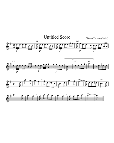 Chicken Dance C D G A 32 3 (Version 3)