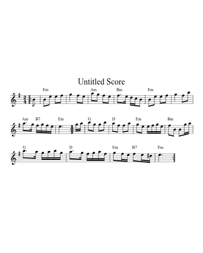 Childgrove Dm Em Fsm 32 2 (Version 2) sheet music preview