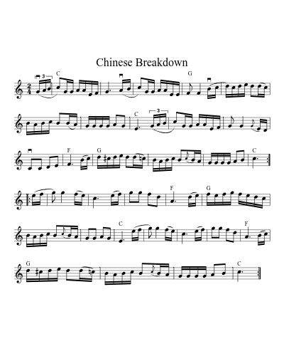 Chinese Breakdown (Version 8)