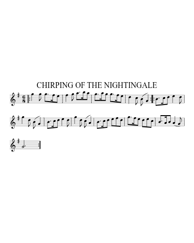 Chirping of the Nightingale (Version 4)