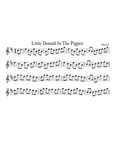 Little Donald In The Pigpen preview