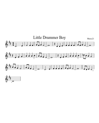 Little Drummer Boy