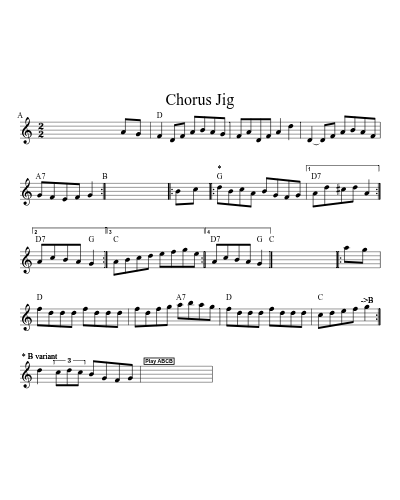 Chorus Jig (Version 11)