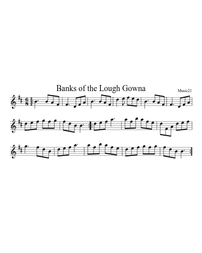 Banks of the Lough Gowna