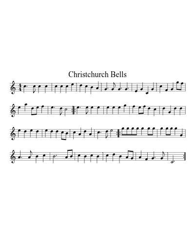Christchurch Bells (Version 3)