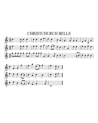 Christchurch Bells (Version 4)