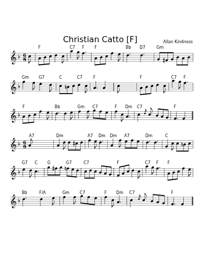 Christian Catto  [F] (Version 2)