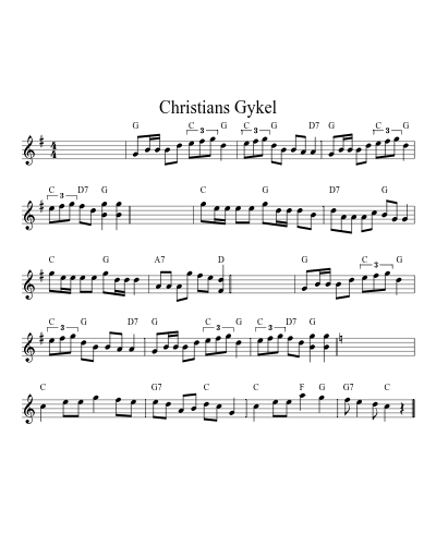 Christians Gykel (Version 5)