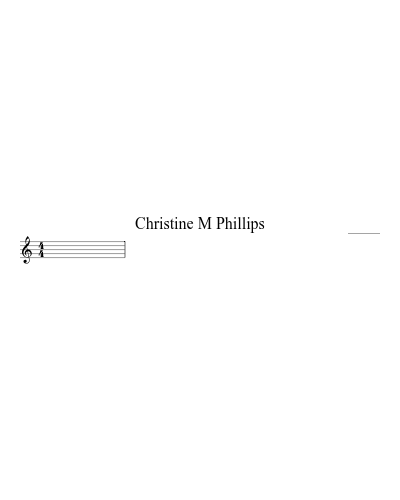 Christine MPhillips