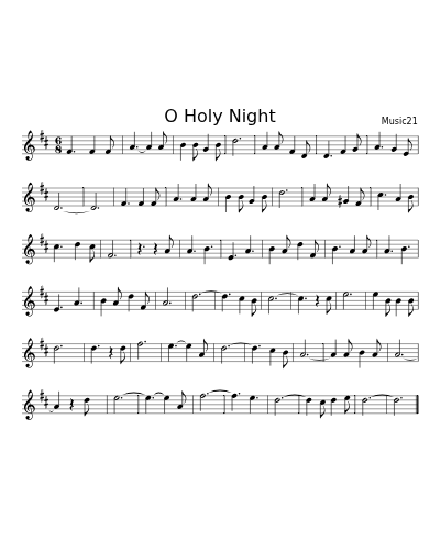 O Holy Night preview