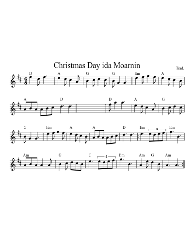 Christmas Day ida Moarnin (Version 2) preview