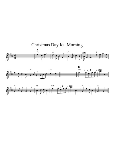 Christmas Day ida Morning (Version 3)