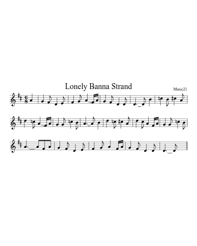 Lonely Banna Strand preview