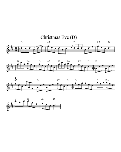 Christmas Eve    (D) (Version 3)