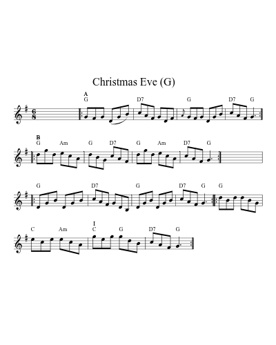 Christmas Eve    (G) (Version 2)