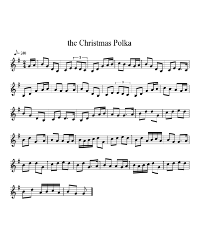 the Christmas Polka (Version 2) preview