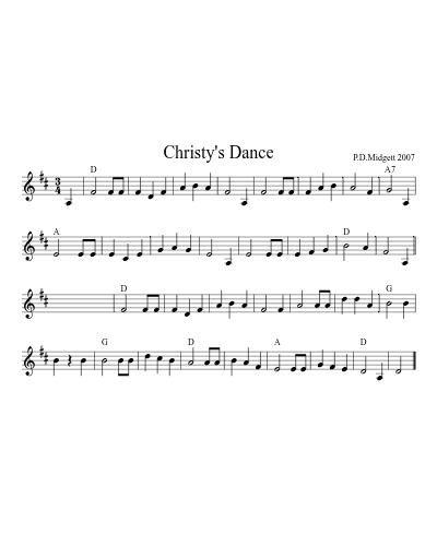 Christy's Dance (Version 2) preview