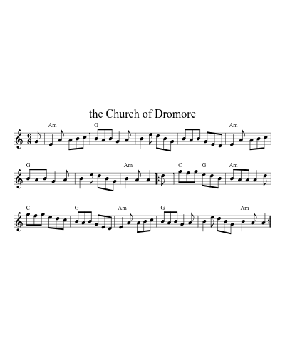 The Church of Dromore (Version 11)