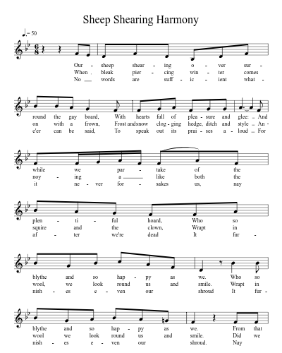 Sheep Shearing Harmony preview