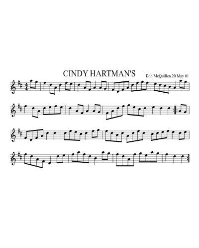 CINDY HARTMAN'S (Version 2)