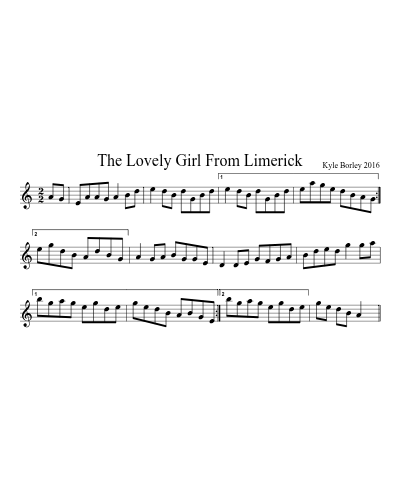 The Lovely Girl From Limerick
