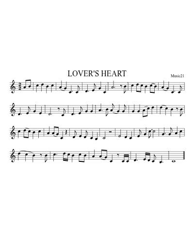 LOVER'S HEART preview