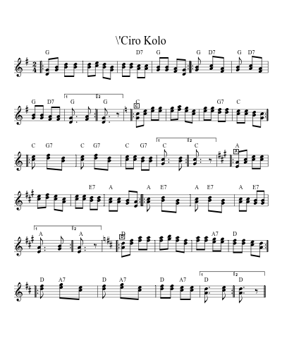 \'Ciro Kolo (Version 6)