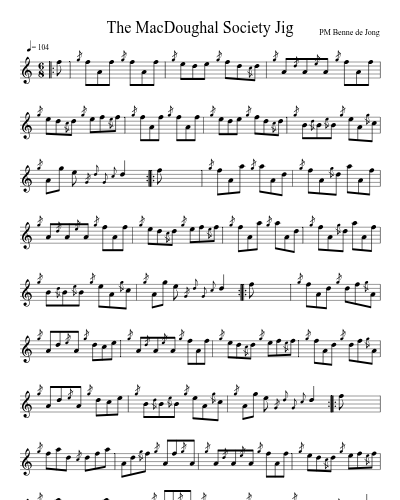 The MacDoughal Society Jig preview