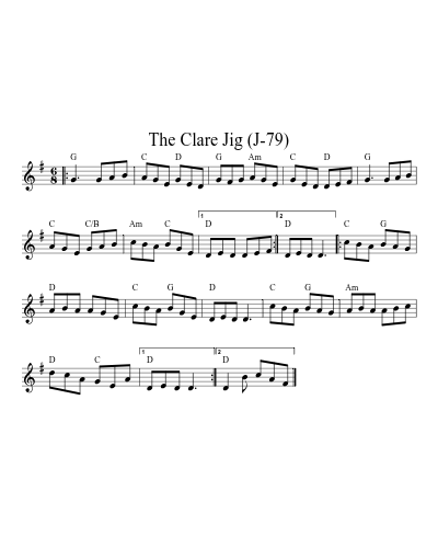 the Clare Jig (J-79) (Version 4)
