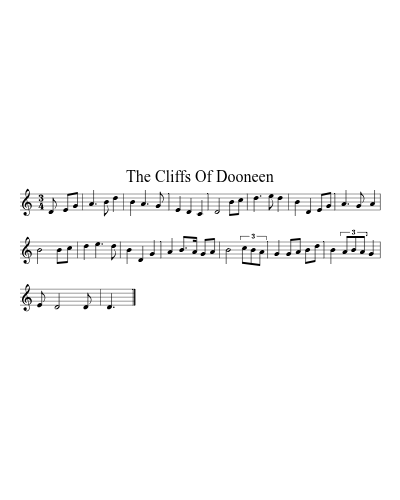 The Cliffs Of Dooneen preview