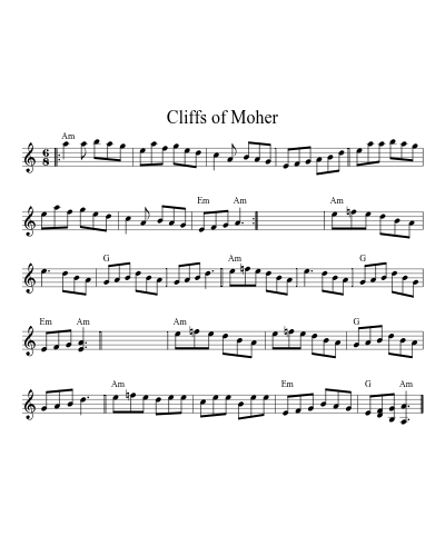 Cliffs of Moher (Version 10)