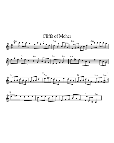 Cliffs of Moher (Version 13)