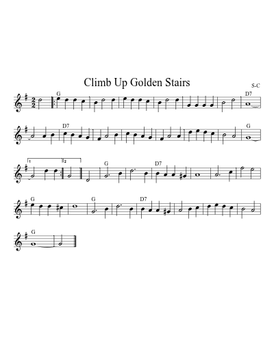 Climb Up Golden Stairs