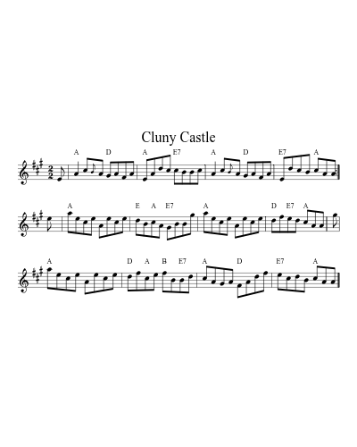 Cluny Castle (Version 2)