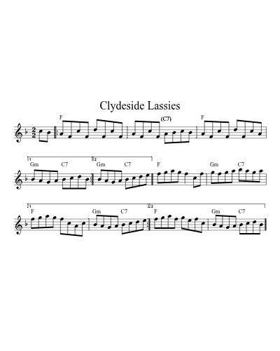 Clydeside Lassies (Version 5)