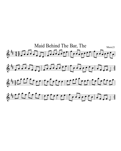 Maid Behind The Bar, The