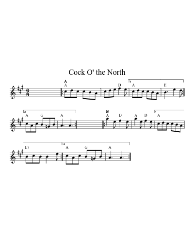Cock O' The North (Version 3)
