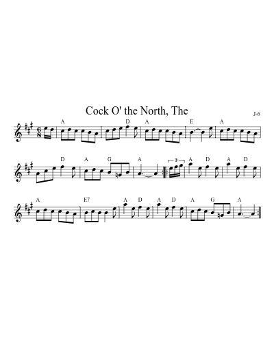 Cock O' the North, The (Version 2)