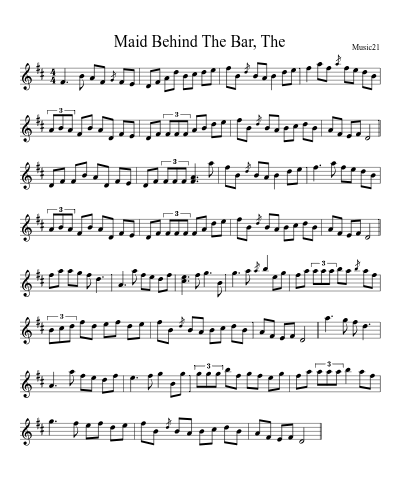 Maid Behind The Bar, The (Version 7)