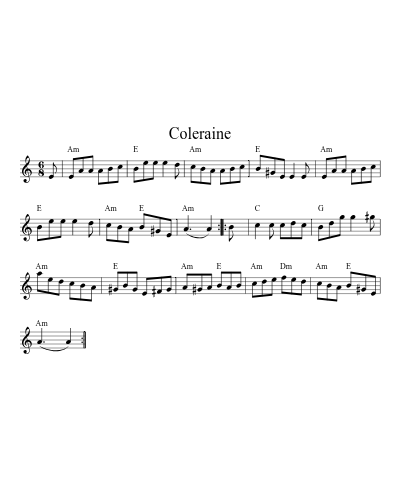 Coleraine (Version 10)