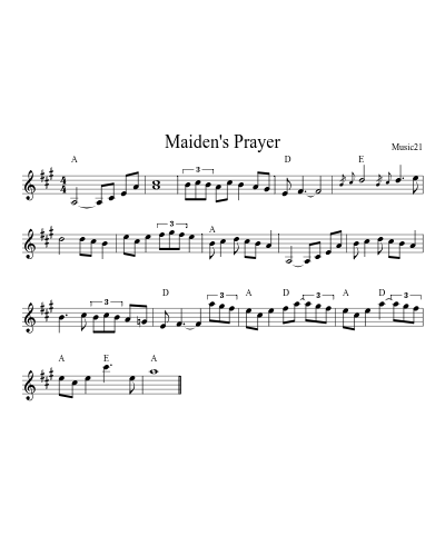 Maiden's Prayer