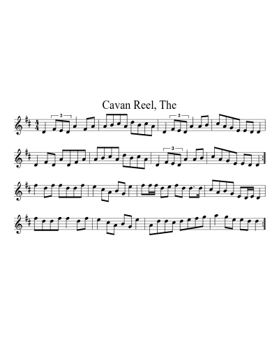 Cavan Reel, The (Version 4)