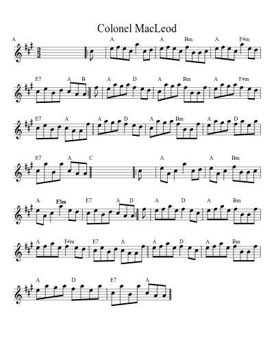 Colonel MacLeod (Version 3) preview