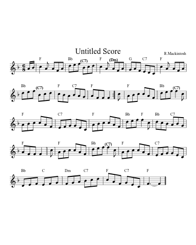 Come Under My Plaidie